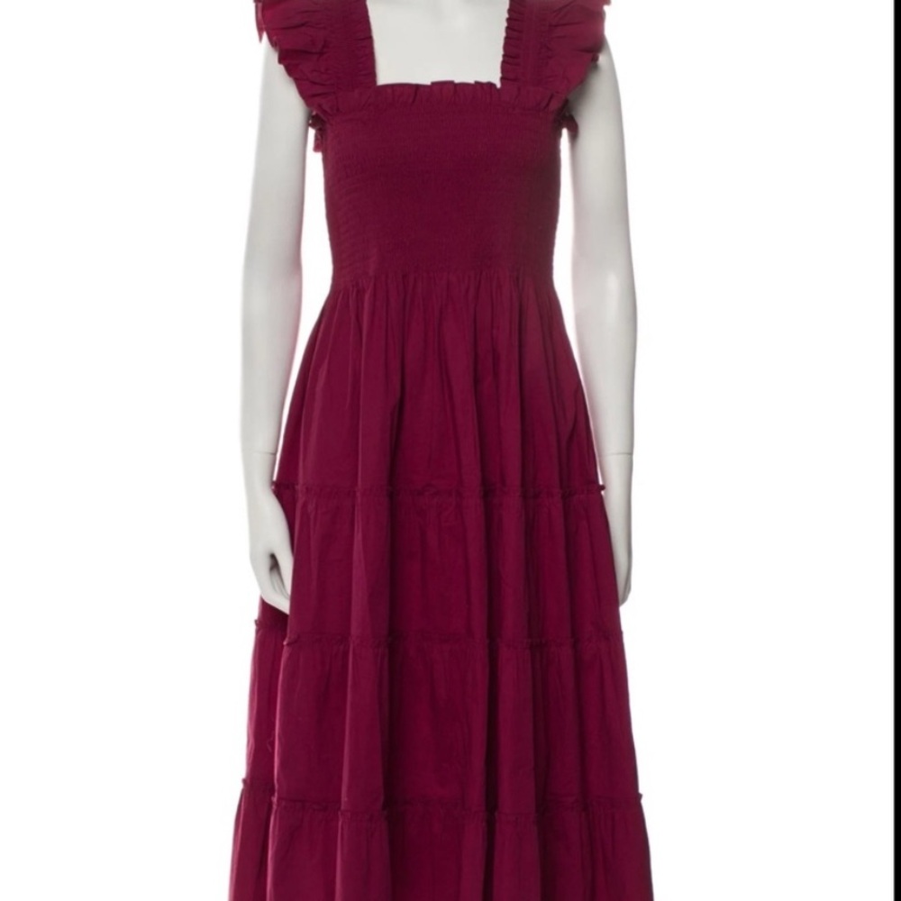 Hill House Burgundy Nap Dress